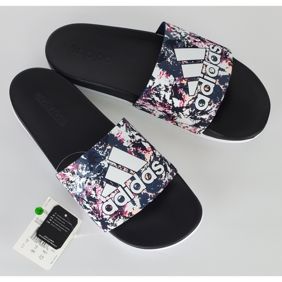 NWT Adidas adilette comfort slide sandals - Picture 4 of 14